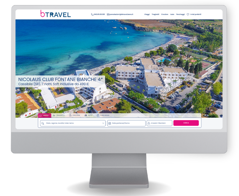 Promo pagina bTravel